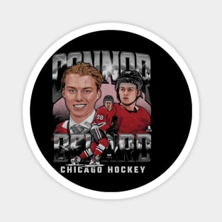 Connor Bedard Chicago Vintage Magnet